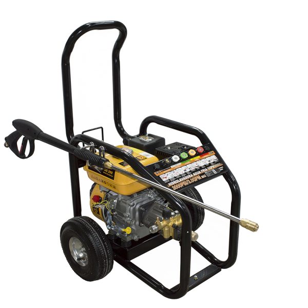 Hidrolavadora autonoma Motor gasolina 6.5HP - 200Bar -Agua fria