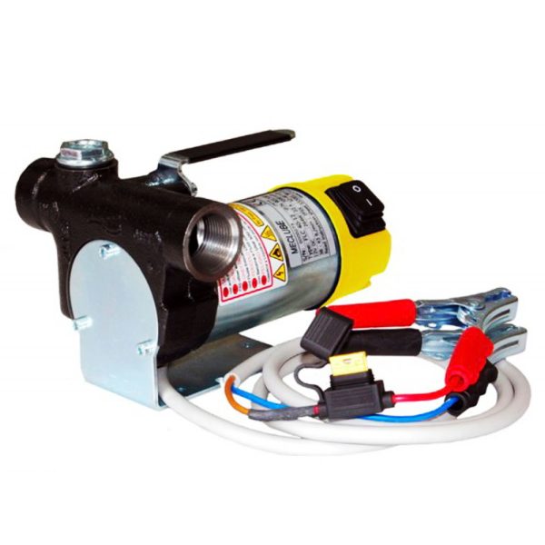 Kit bomba eléctrica para trasvase de diesel 12V 45 Lts - Min “battery kit” - CON CUENTA LITROS - Imagen 2