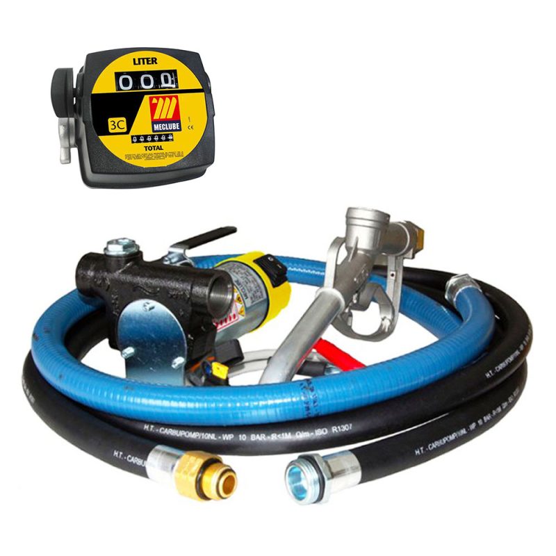 kit trasvase diesel 12v con cuenta litros