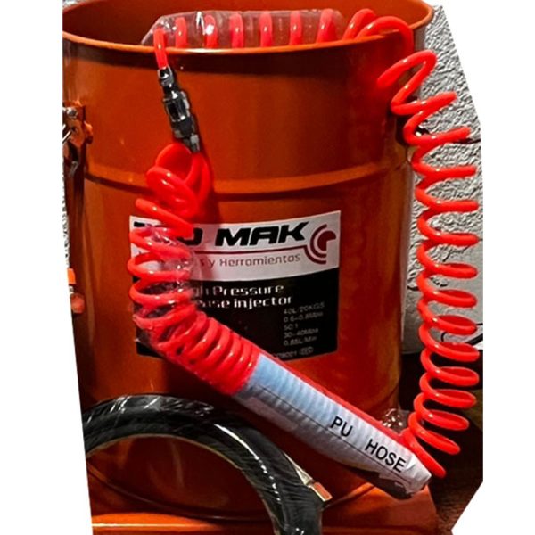 Grasera neumática  de alta presión para grasa - Tineta 20Kg - Imagen 8