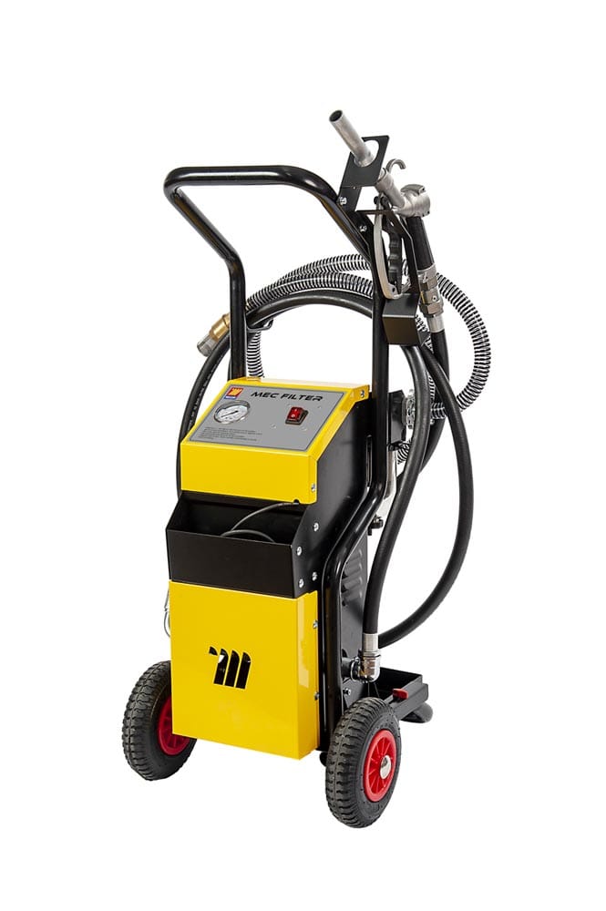 Carro de Doble Filtrado de Diésel MecFilter 60 l/min 230V